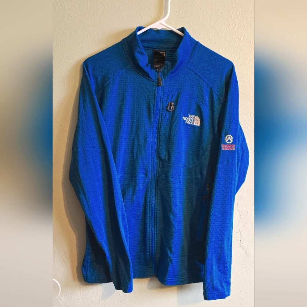The North Face Summit Series Micro grid Full Zip Sweater